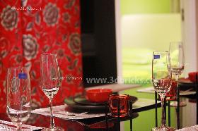 Glass Top Dinning Table